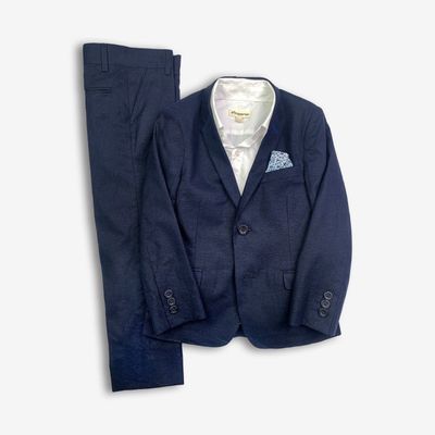 2PC SUIT ECLIPSE DARK NAVY STRETCHY / D8SSUI-EL