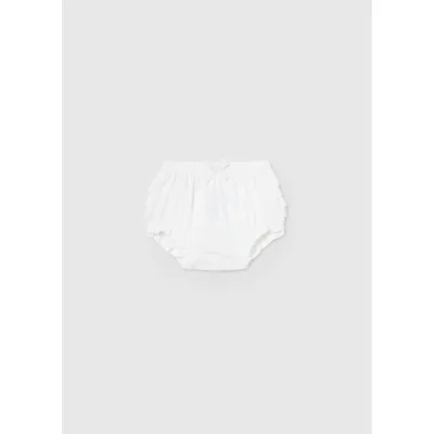 PANTIES WHITE LACE RUFFLES / 9698-079