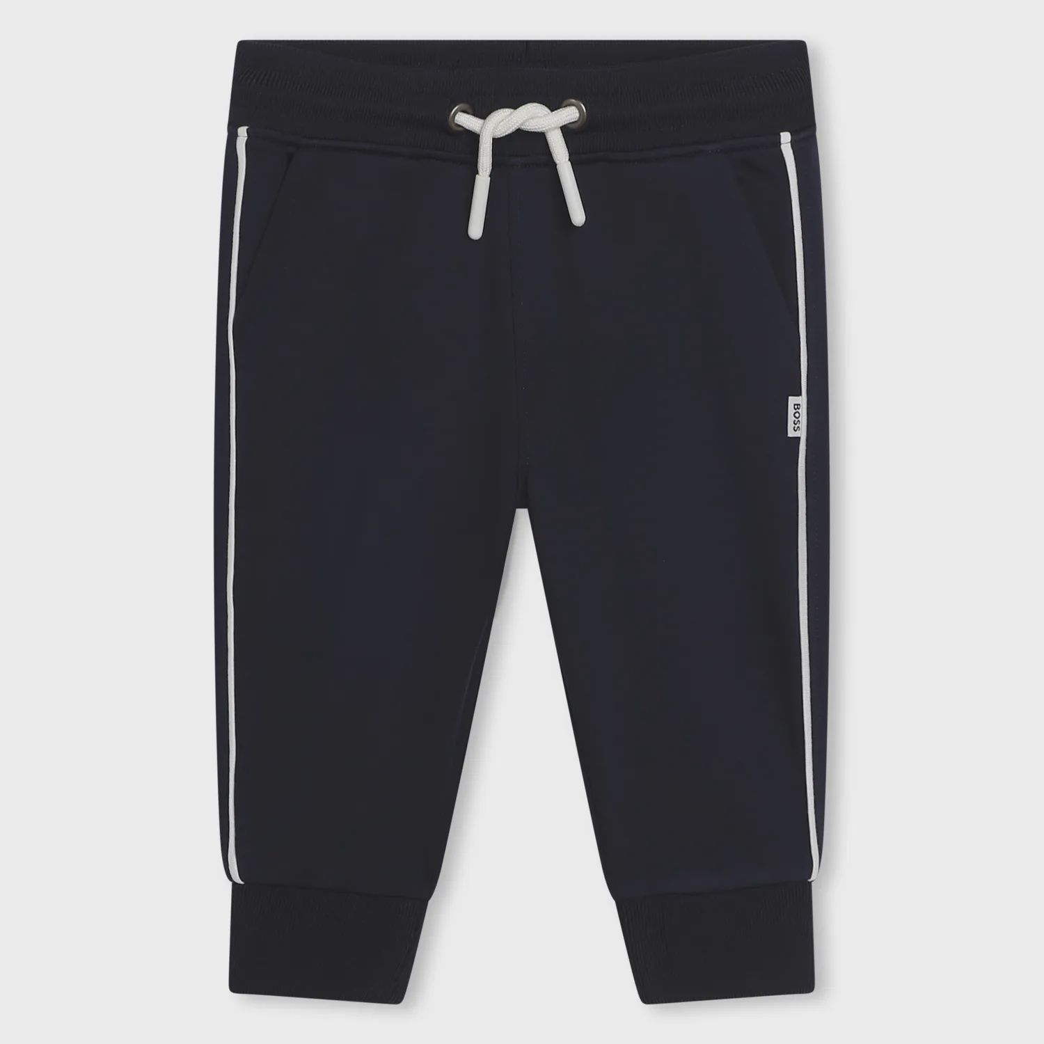 SWEAT PANT NAVY SIDE STRIPE / J50574-849