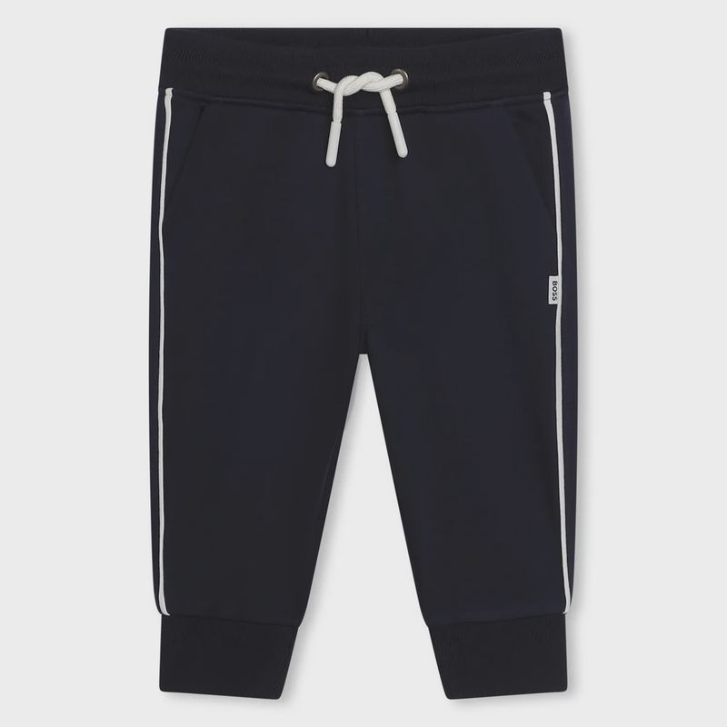 SWEAT PANT NAVY SIDE STRIPE / J50574-849