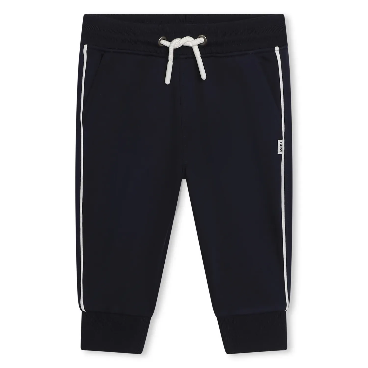 SWEAT PANT NAVY SIDE STRIPE / J50574-849