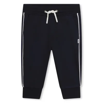 SWEAT PANT NAVY SIDE STRIPE / J50574-849