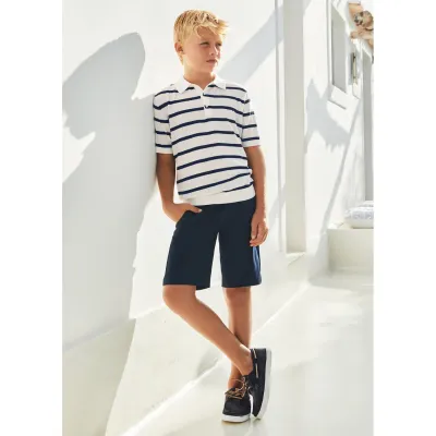 DRESSY BERMUDA SHORT NAVY / 6280-034 DRESSY BERMUDA SHORT NAVY / 6280-034