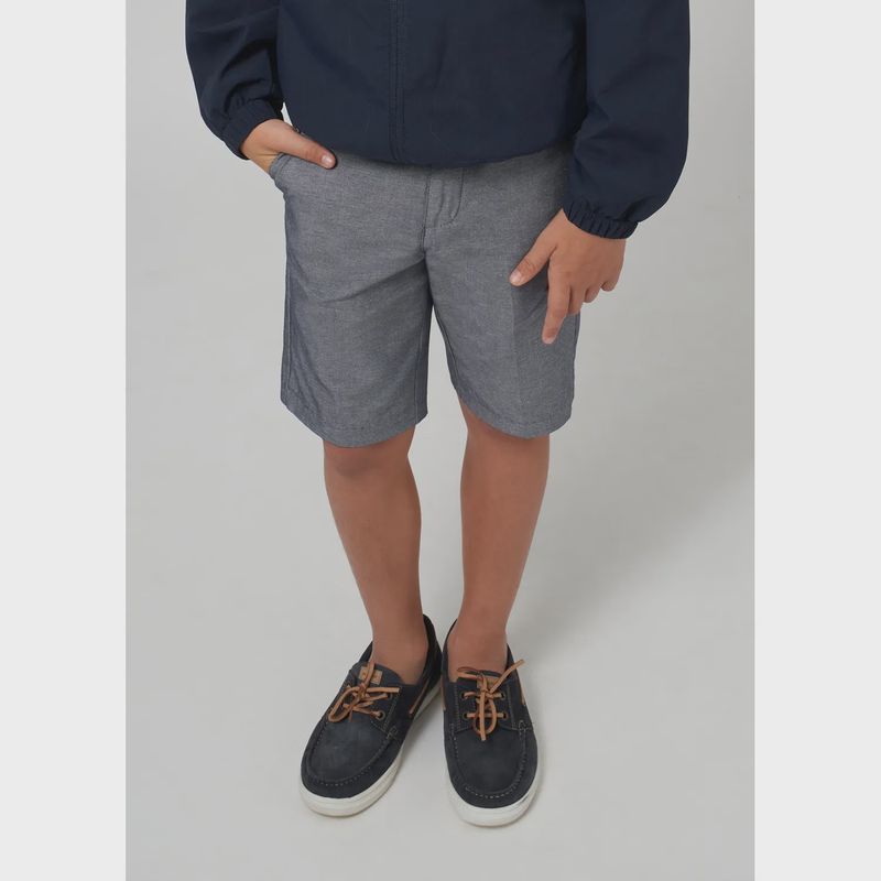 DRESS BERMUDA SHORT NAVY MIX / 6279-047