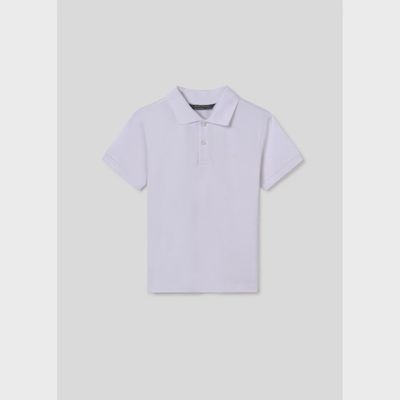 POLO TOP WHITE BASIC SHORT SLEEVE / 890-044