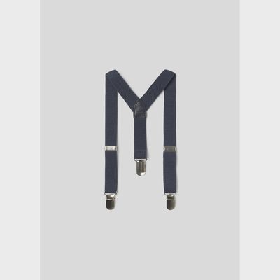 NAVY SUSPENDERS SOLID / 10680-084