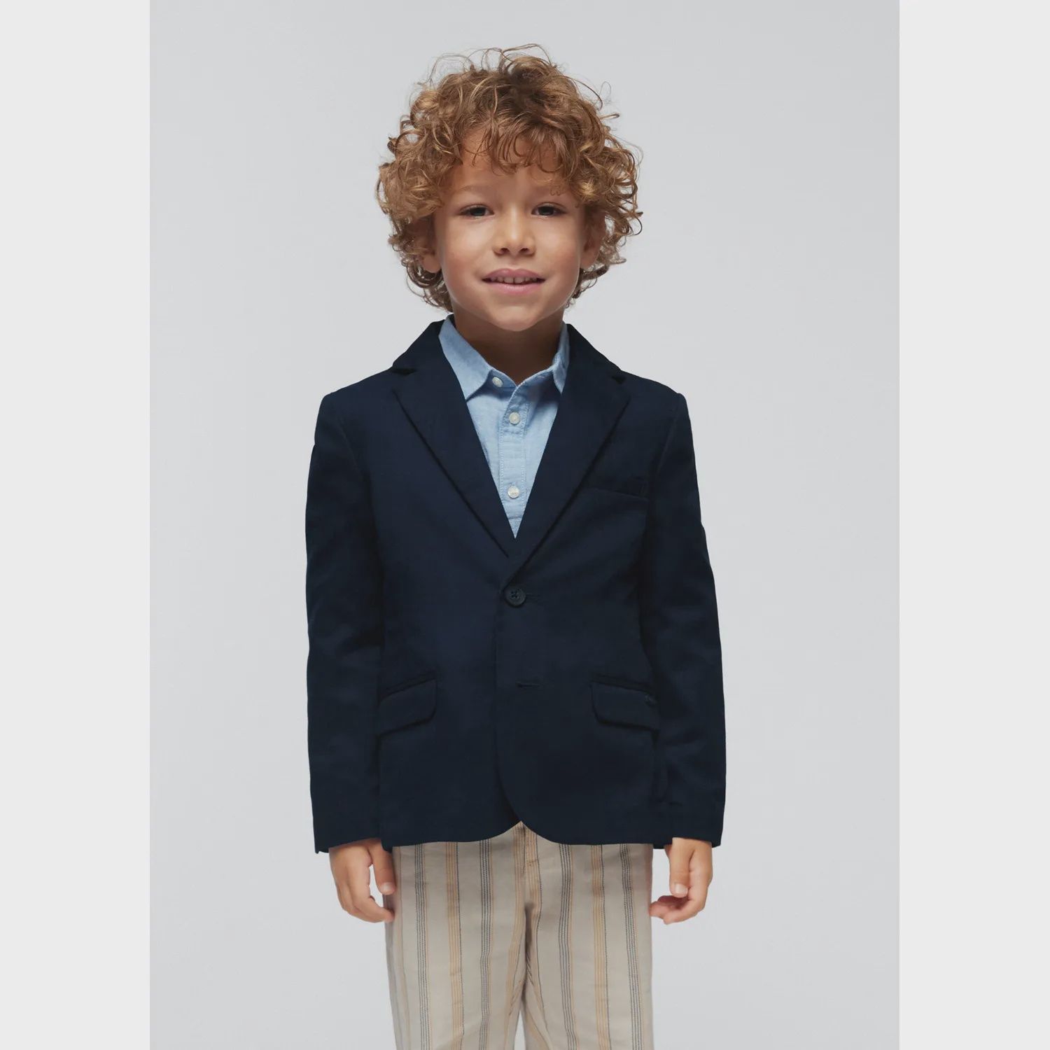 SPORT JACKET NAVY 2BUTTONS / 3486-077