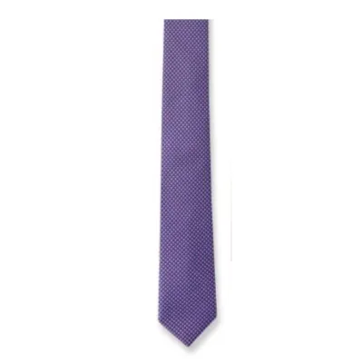 LONG OR PRETIED TIE PURPLE GINGHAM / 98