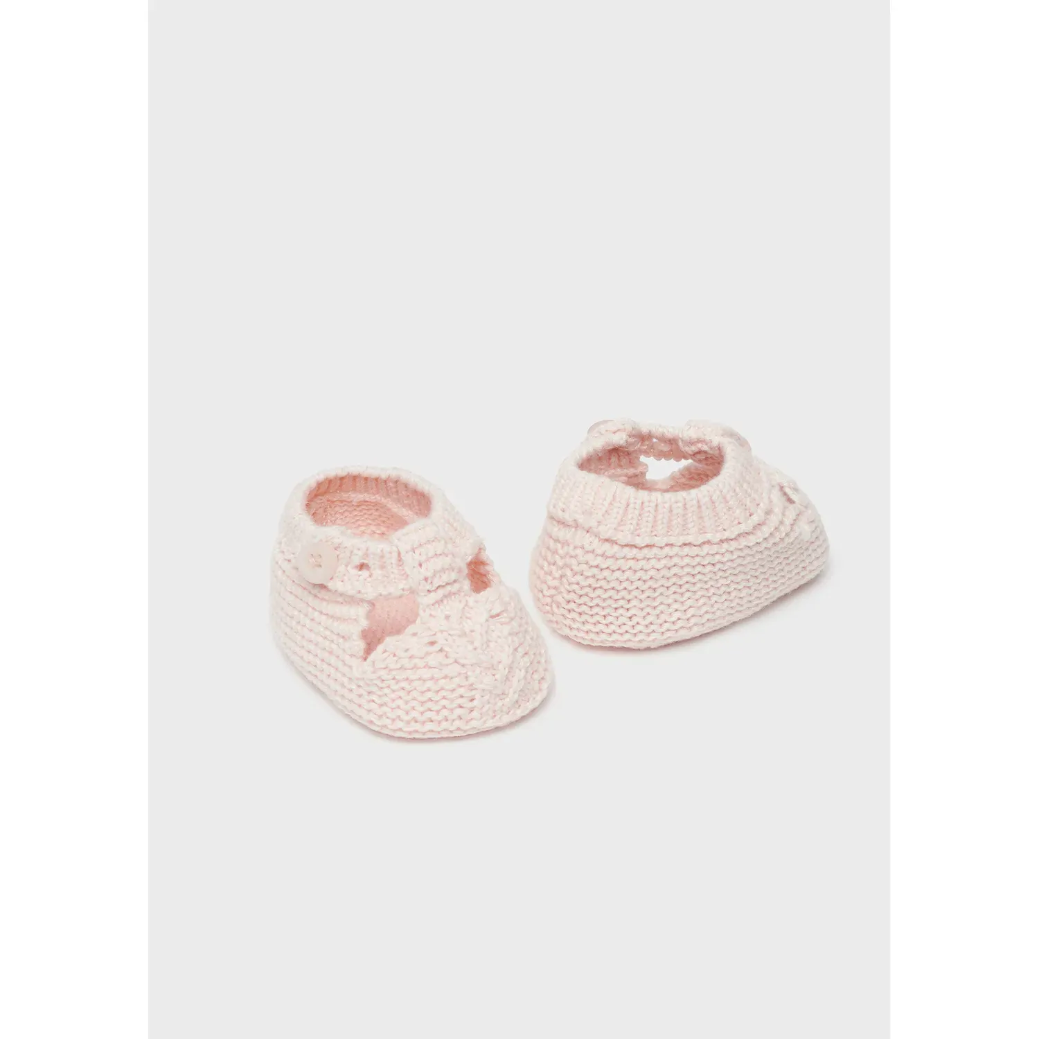 KNIT BOOTIES LIGHT ROSE / 9749-085