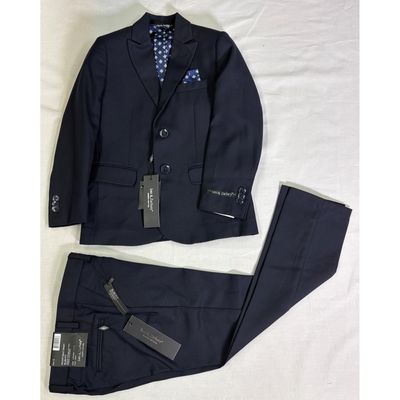 2PC SUIT NAVY / BLZ-504-508