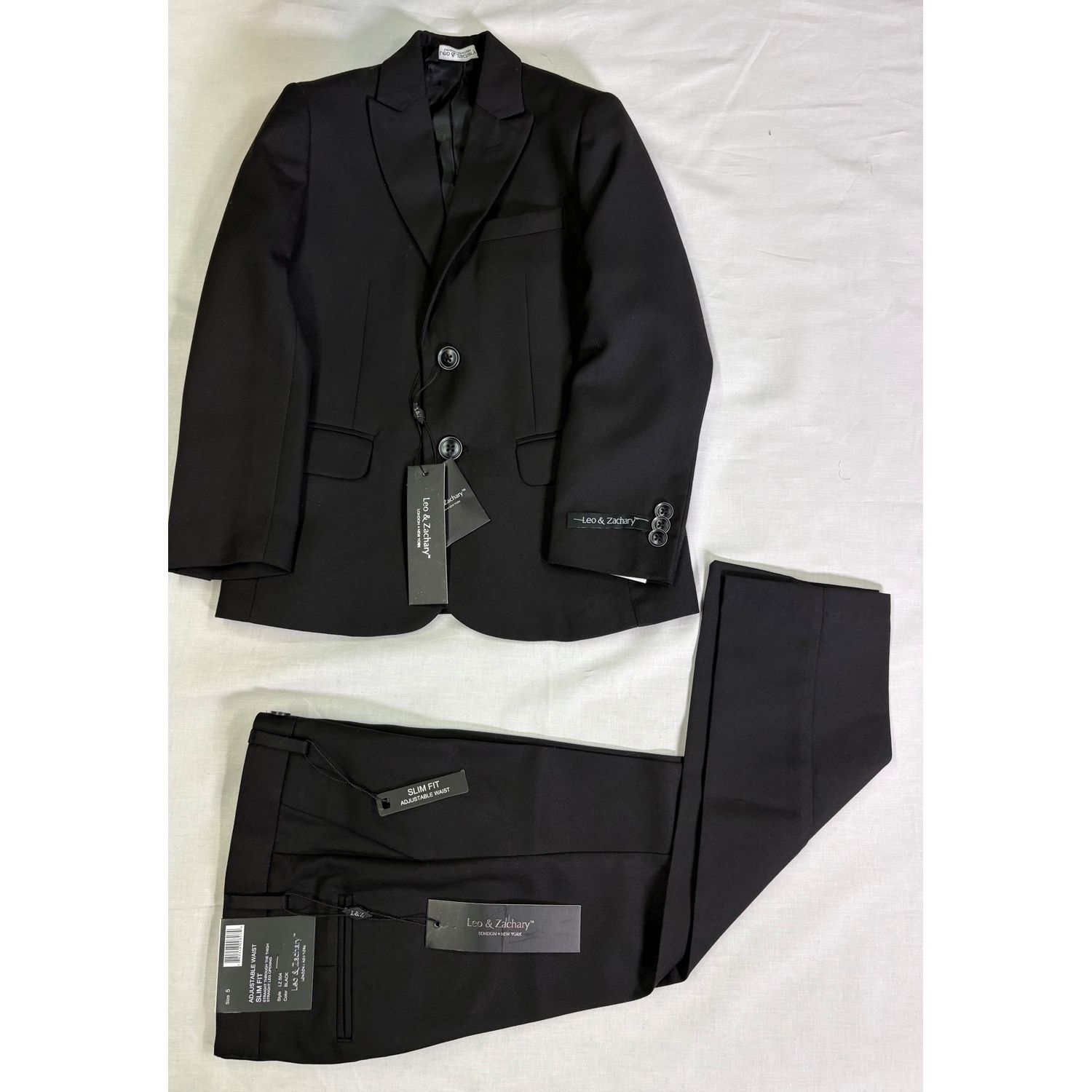 2PC SUIT BLACK / BLZ-504-508