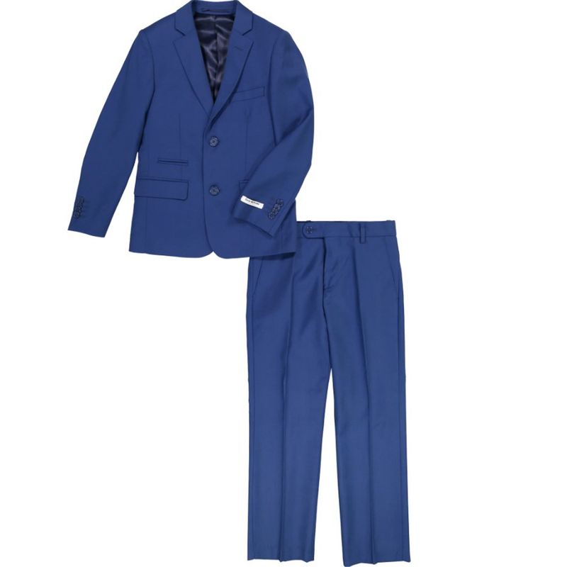 2PC SUIT COBALT BLUE SOLID / ST1009