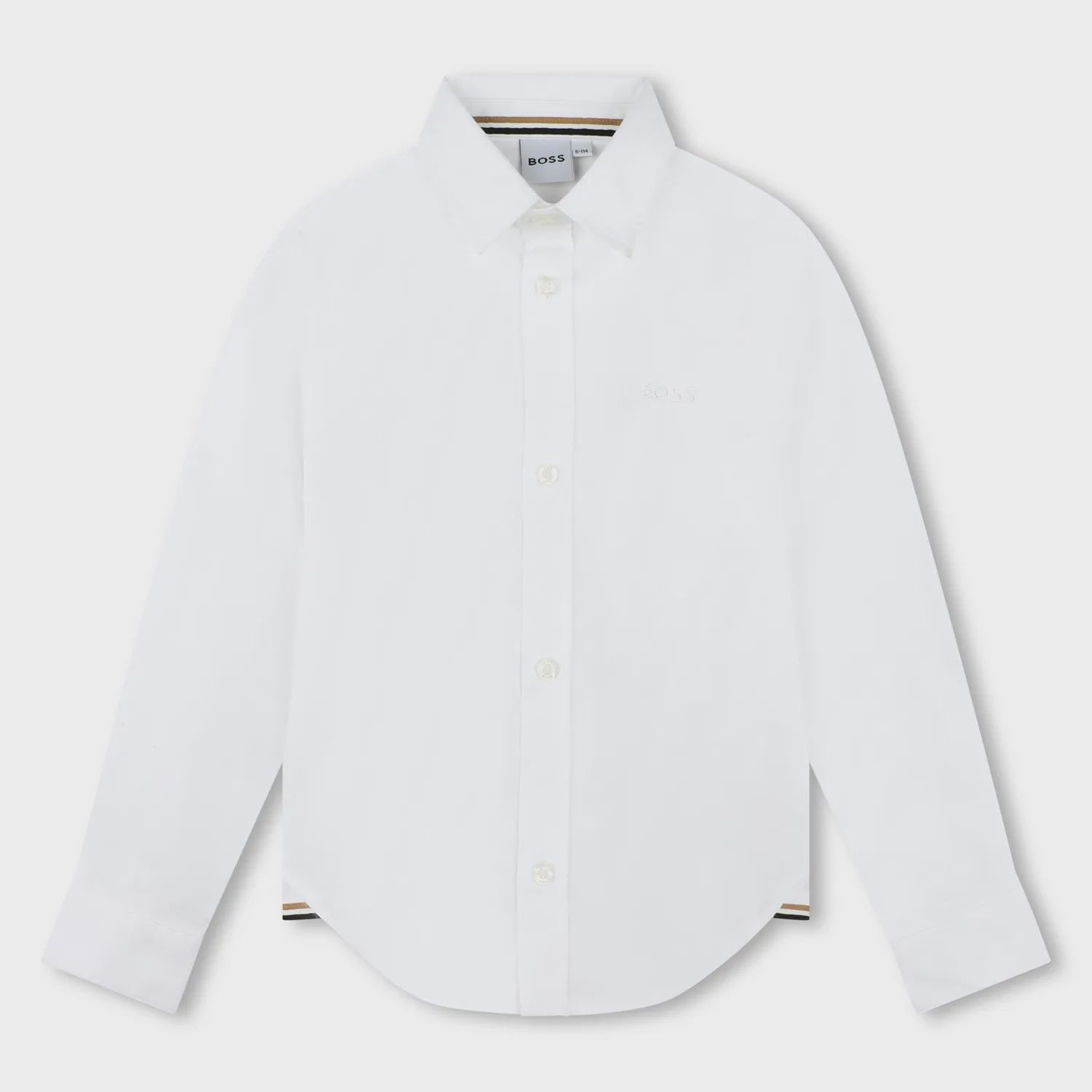SHIRT WHITE LONG SLEEVE / J50694-10P