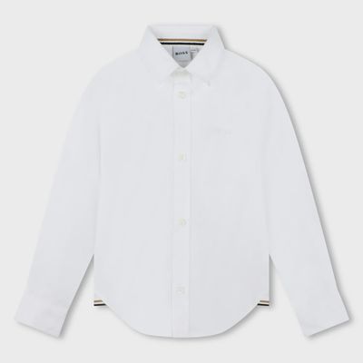 SHIRT WHITE LONG SLEEVE / J50694-10P