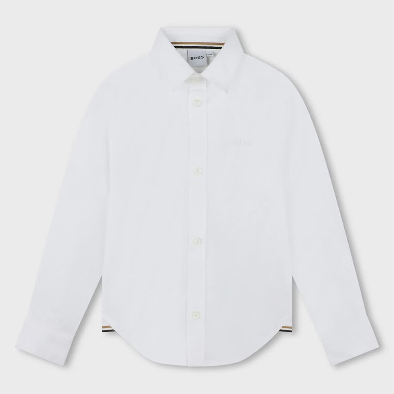 SHIRT WHITE LONG SLEEVE / J50694-10P