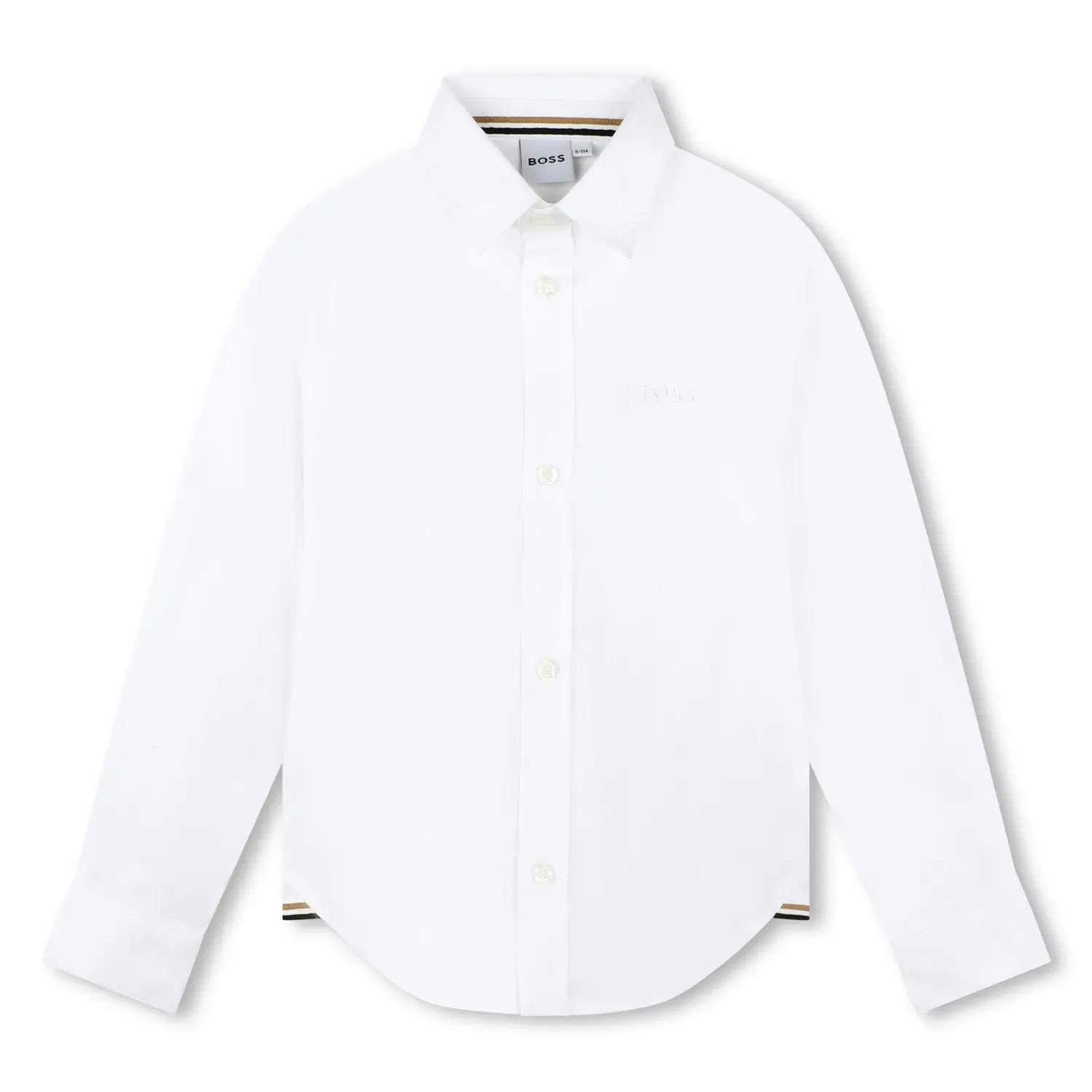 SHIRT WHITE LONG SLEEVE / J50694-10P