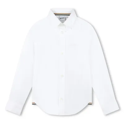 SHIRT WHITE LONG SLEEVE / J50694-10P