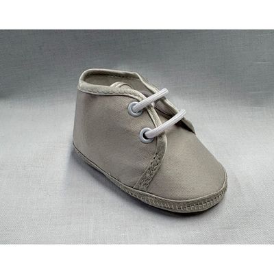 SHOE TAUPE WITH LACES / AP2434-SC-25
