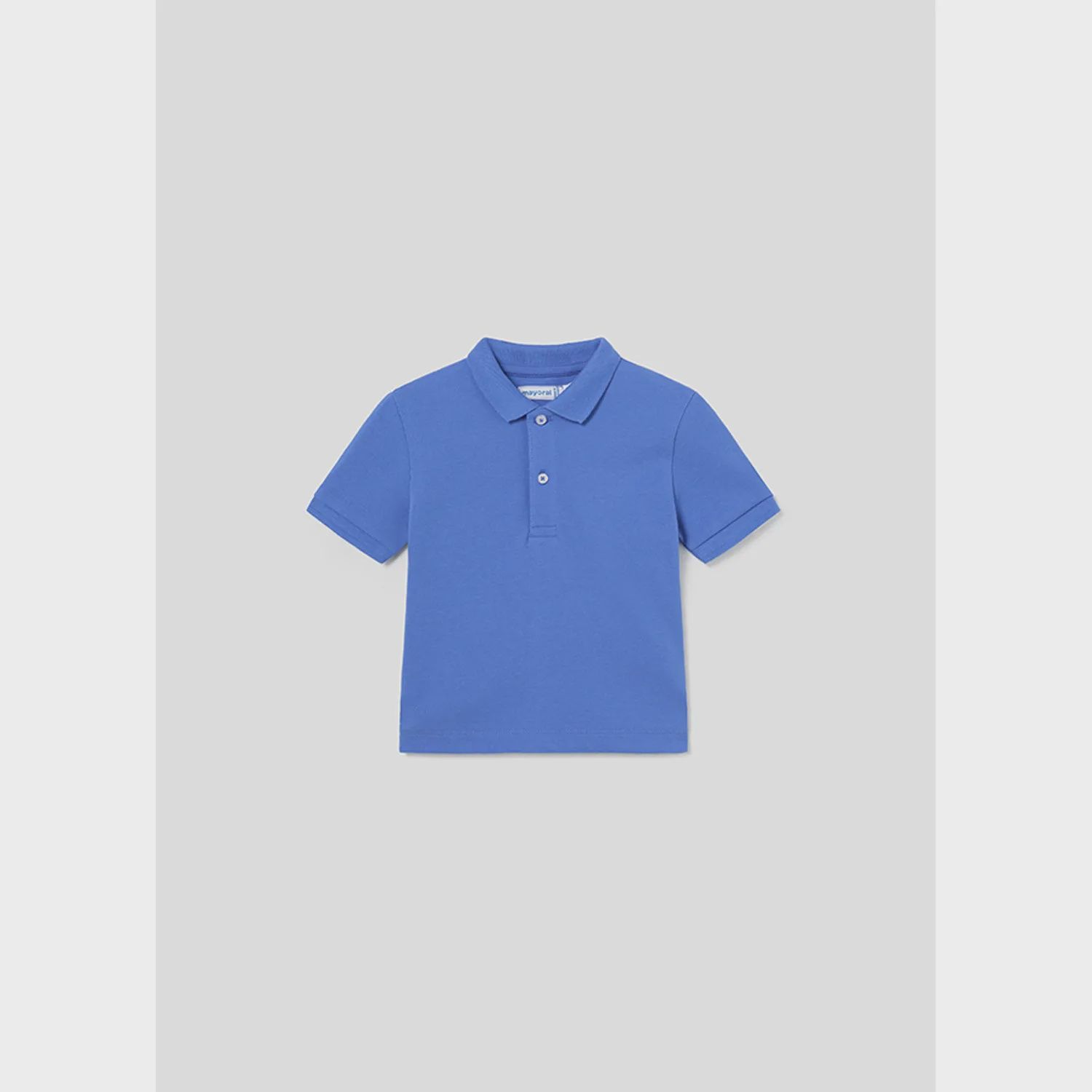 POLO TOP BLUE SHORT SLEEVE BASIC / 102-017