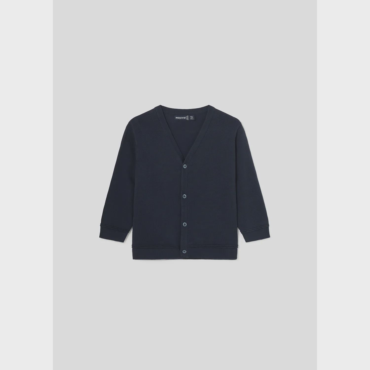 KNIT CARDIGAN DRESSY NAVY / 1390-056