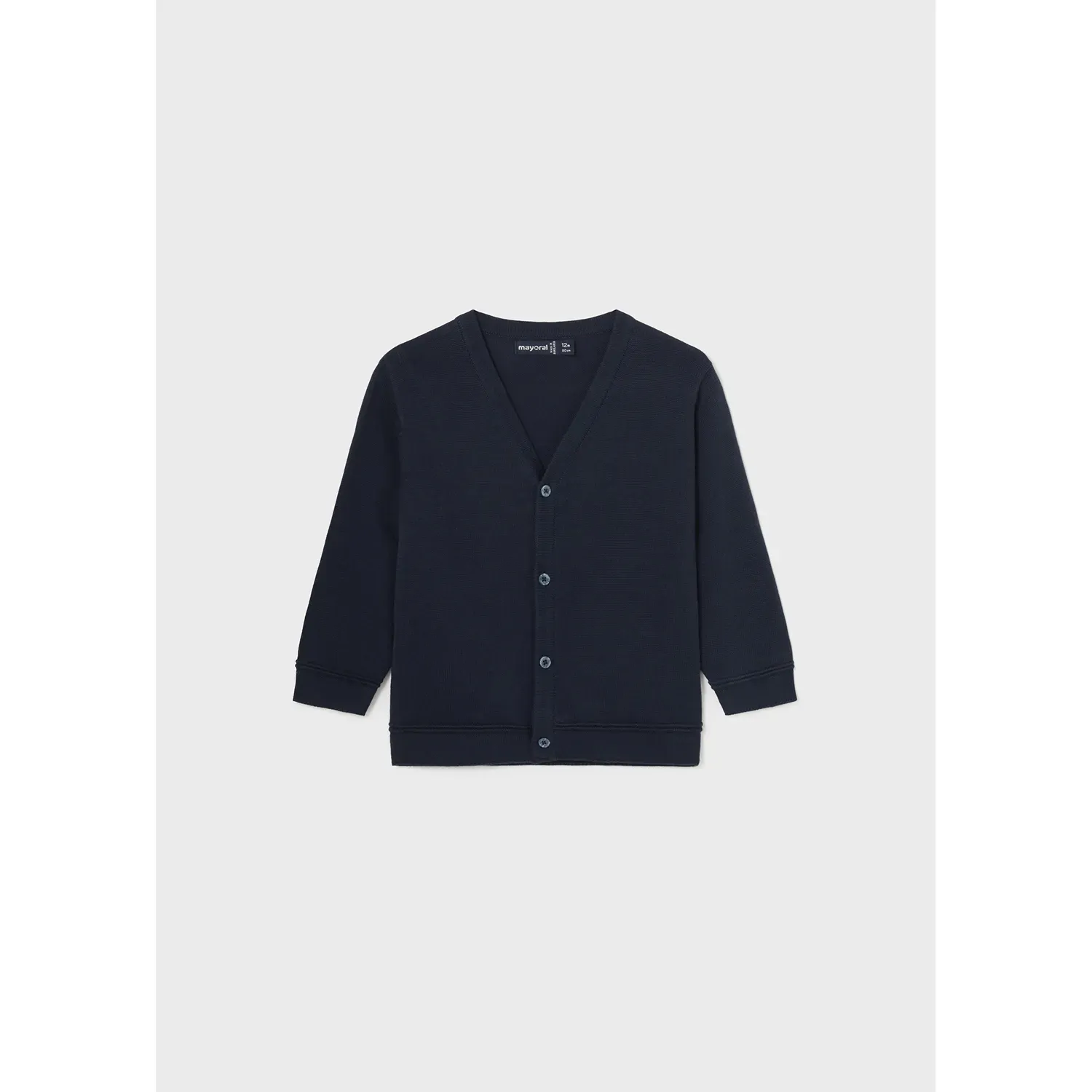 KNIT CARDIGAN DRESSY NAVY / 1390-056