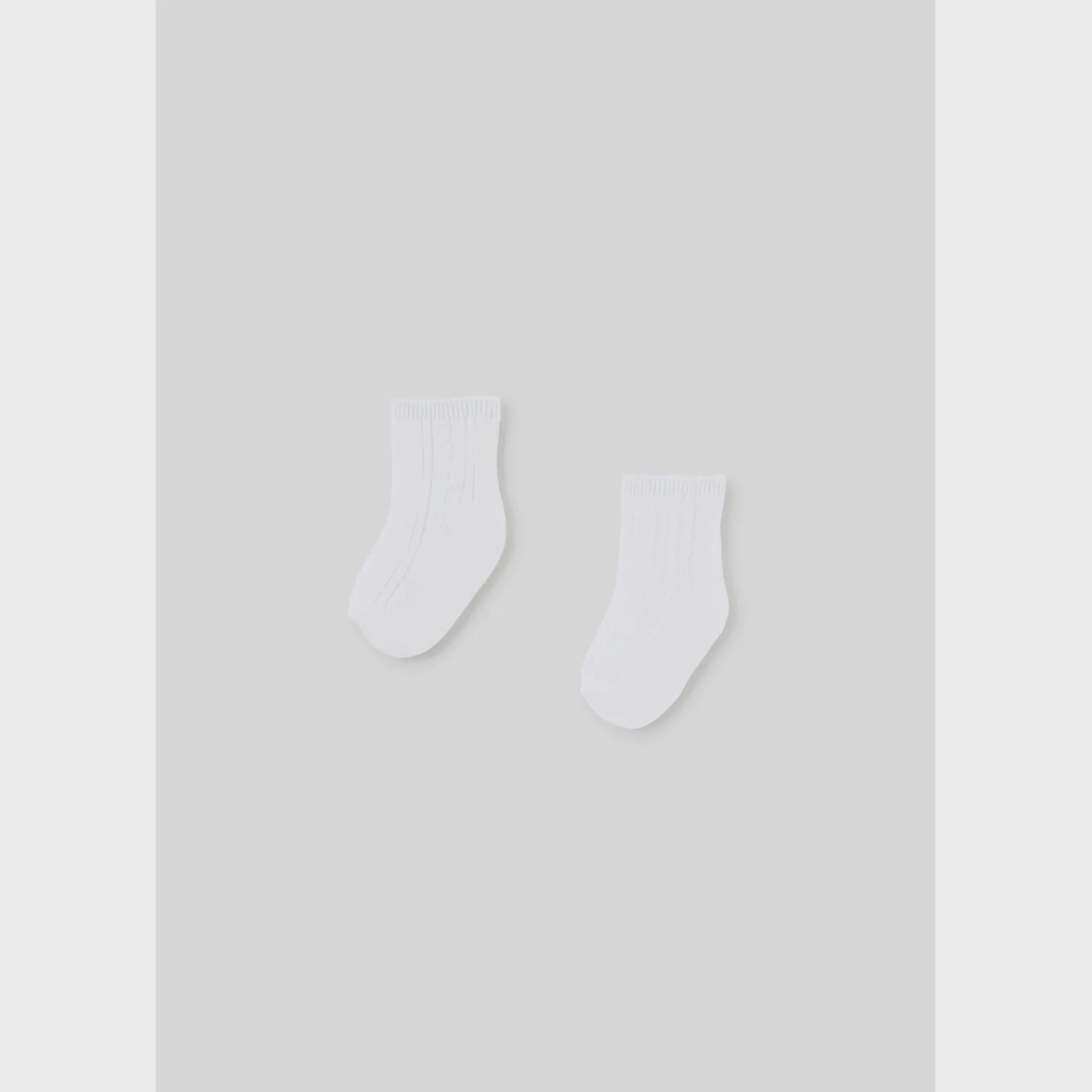 2PAIR SOCK SET WHITE DRESSY / 9708-073