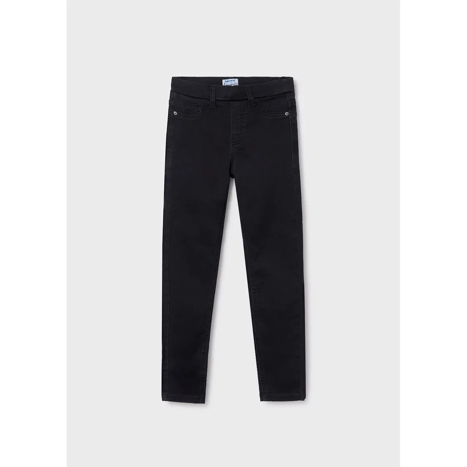 BLACK DENIM PANT-JEAN BASIC SKINNY FIT / 554-085