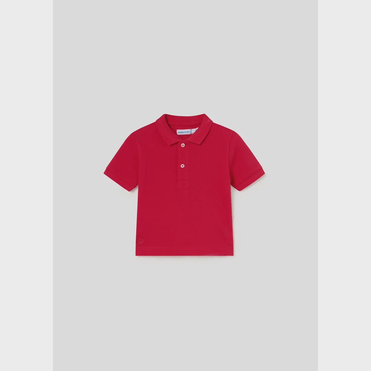 POLO TOP RED BASIC SHORT SLEEVE / 102-016