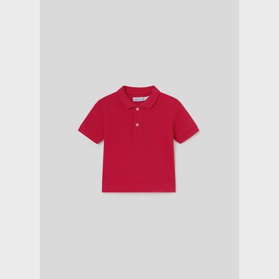 POLO TOP RED BASIC SHORT SLEEVE / 102-016 POLO TOP RED BASIC SHORT SLEEVE / 102-016