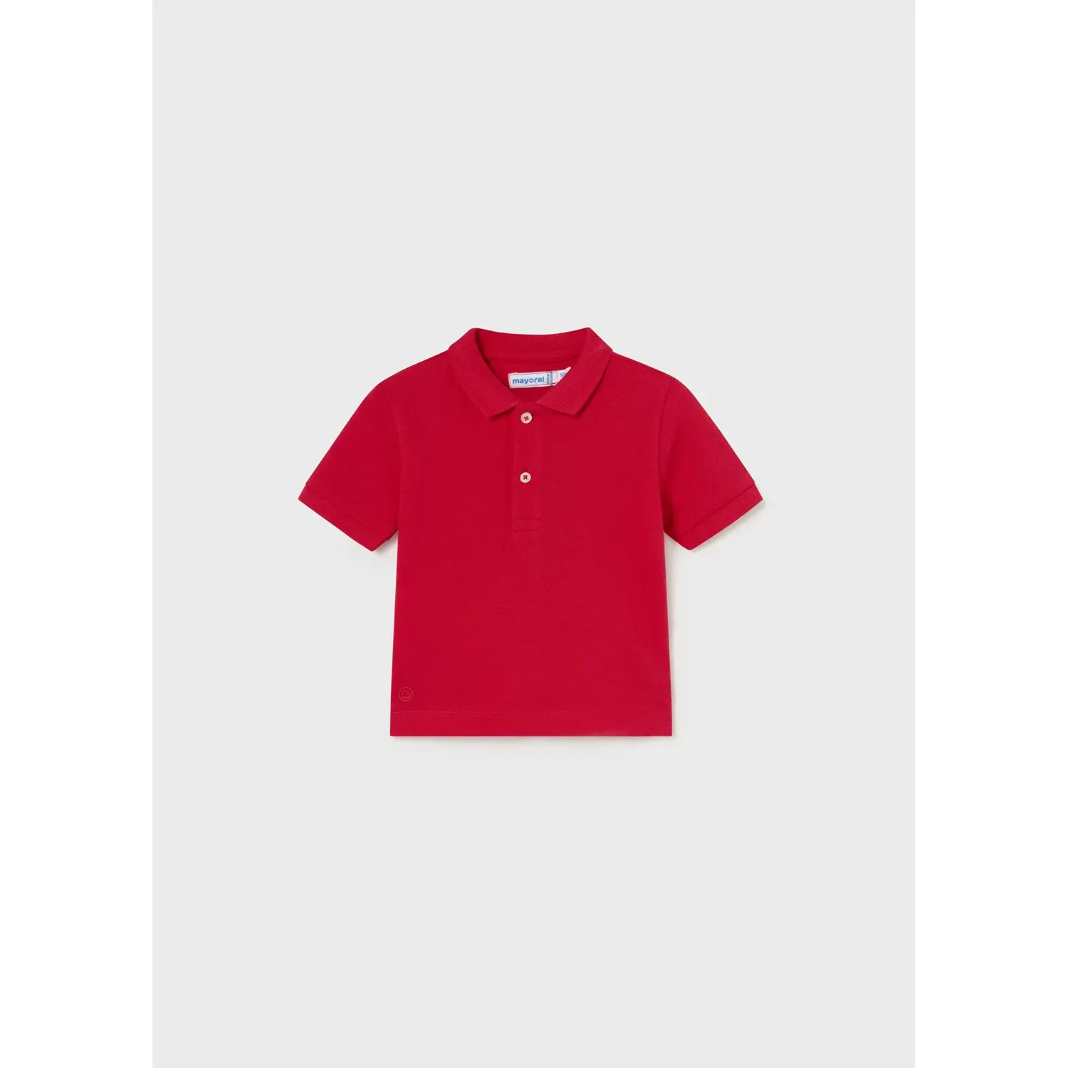 POLO TOP RED BASIC SHORT SLEEVE / 102-016