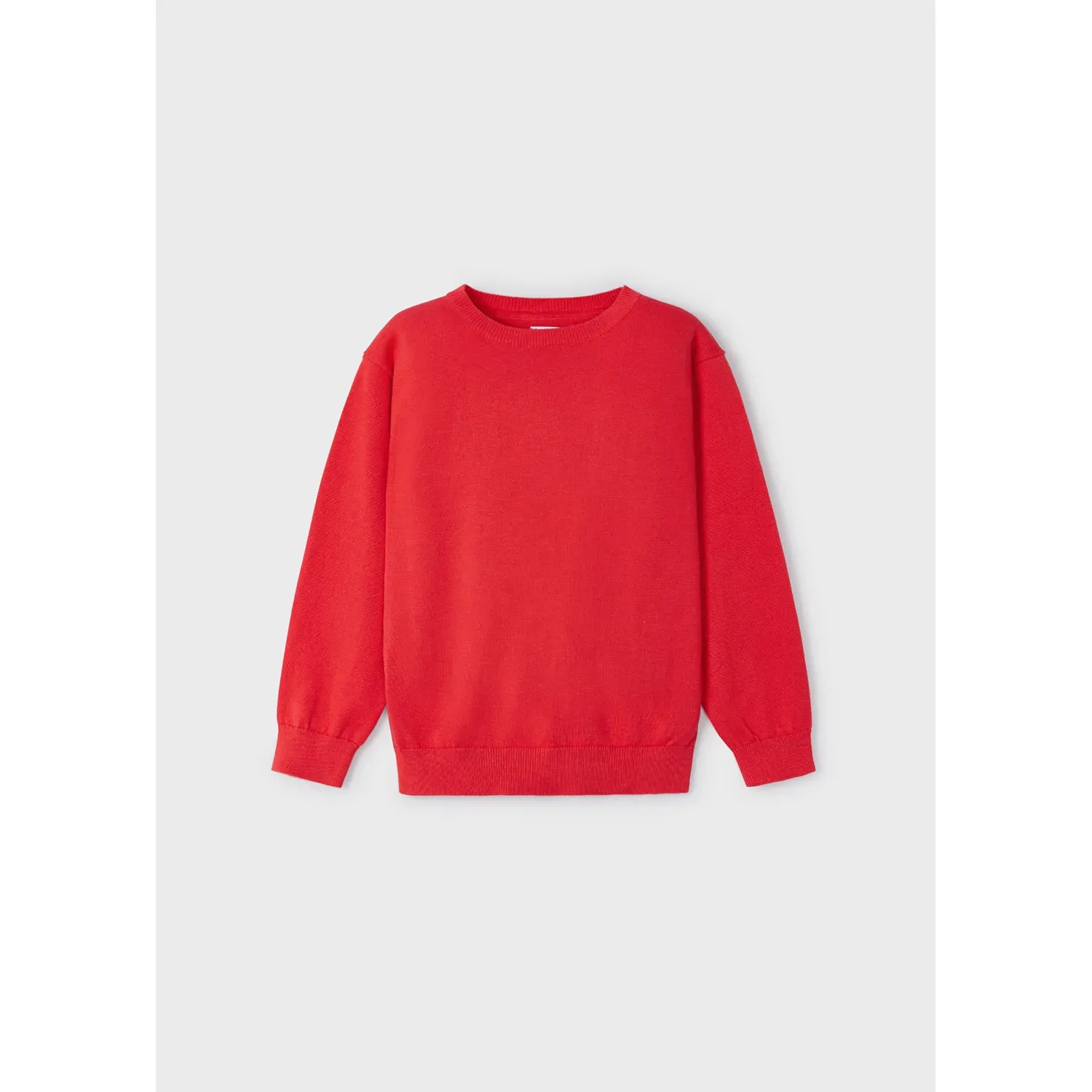 KNIT SWEATER RED CREWNECK / 311-077