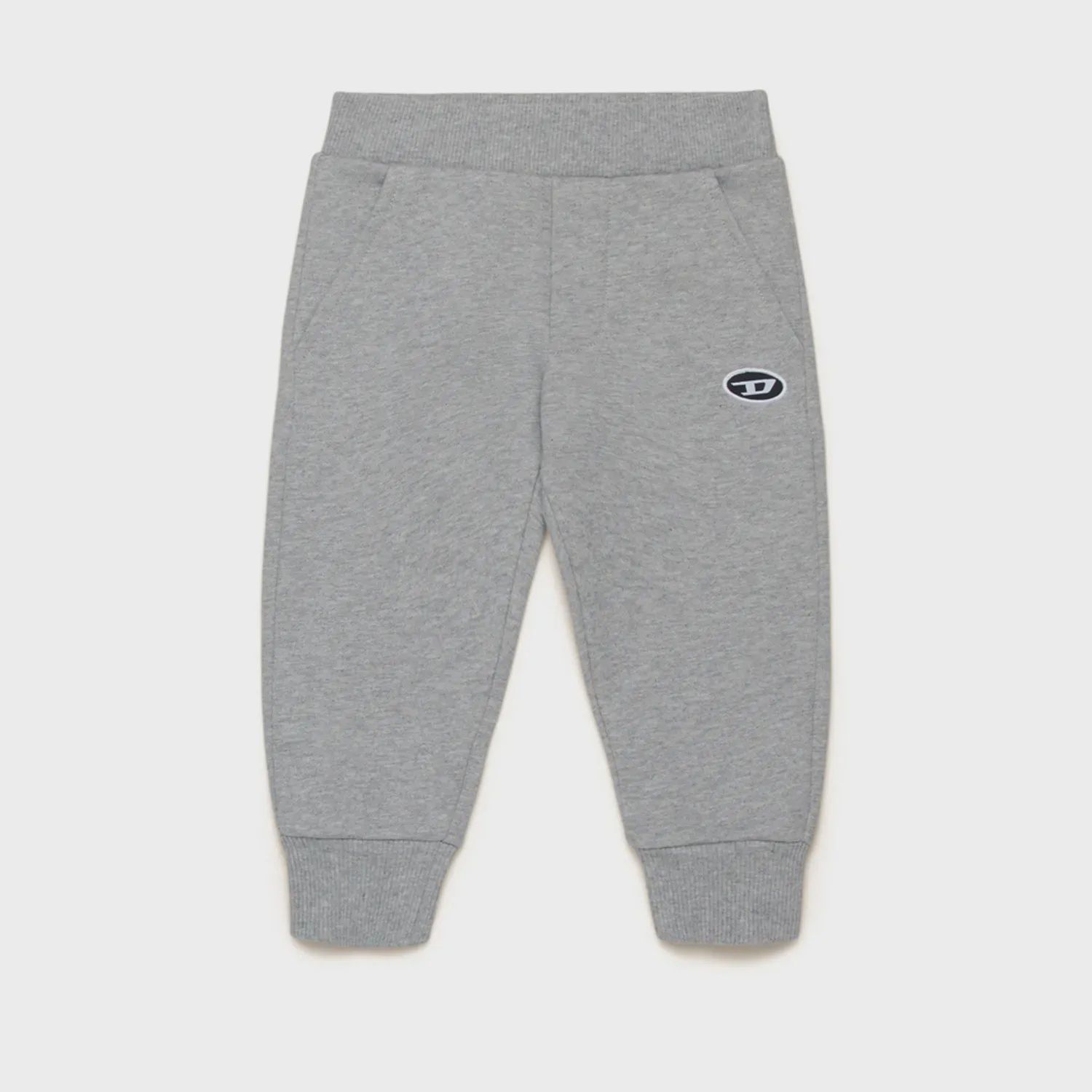 SWEAT PANT GREY SMALL D LOGO EMBRODIERY / K00560-K963