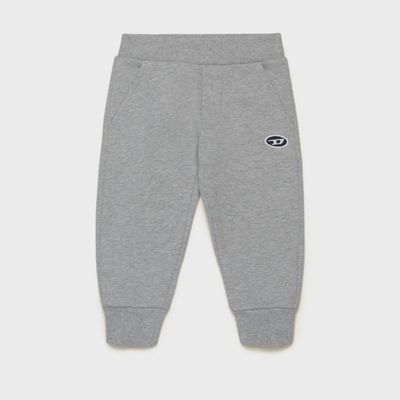 SWEAT PANT GREY SMALL D LOGO EMBRODIERY / K00560-K963