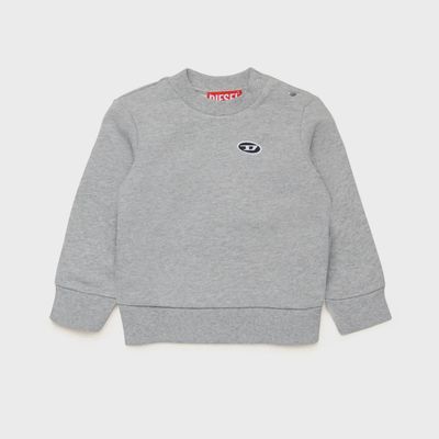 SWEATTOP GREY D LOGO EMBROIDERY / K00561-K963
