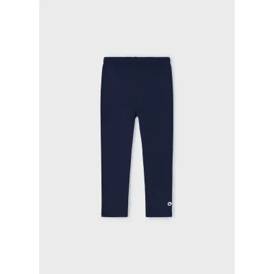 NAVY BASIC LEGGINGS ELASTIC WAIST / 717-016