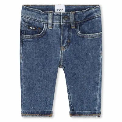 BLUE DENIM PANT REGULAR FIT / J51269-222