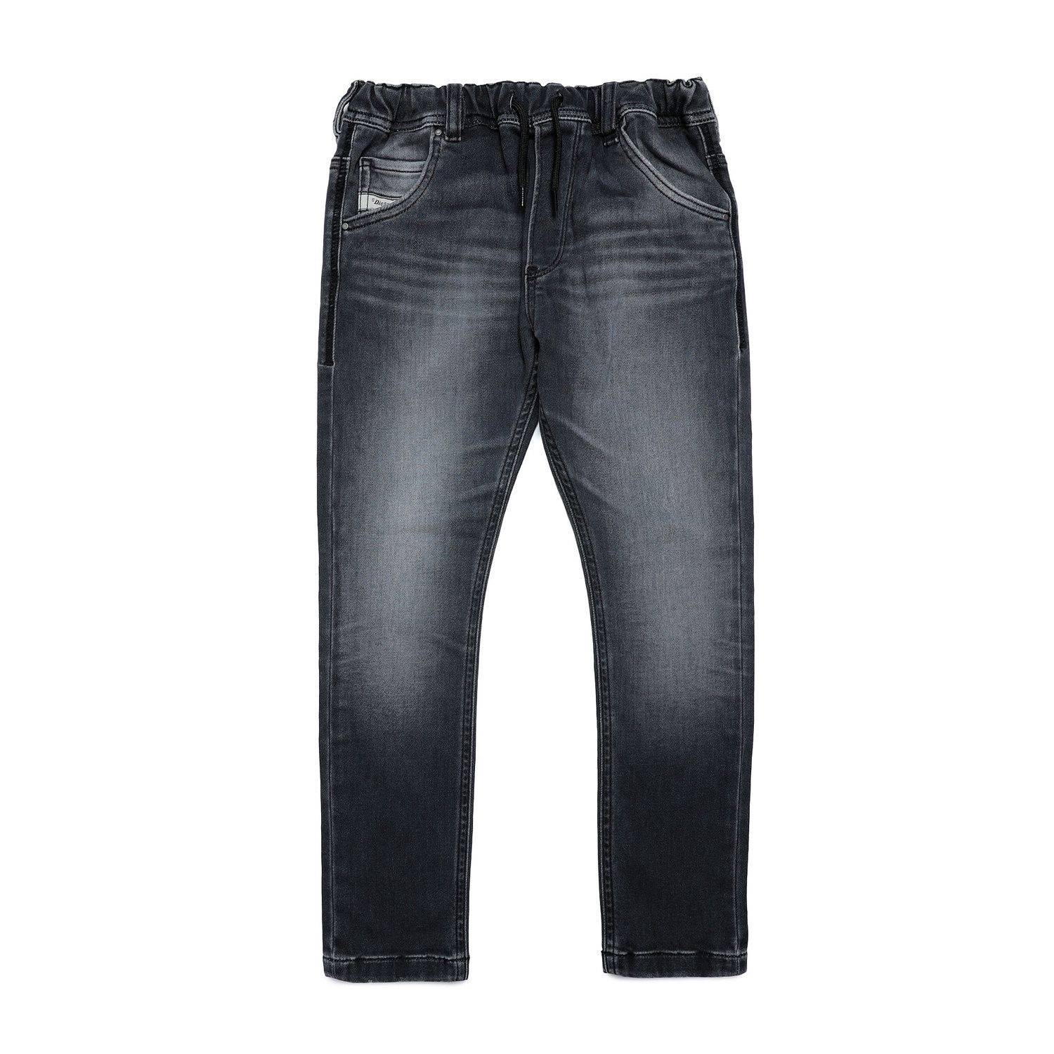BLACK DENIM JEAN DIESEL PATCH / 00J3AJ-K02