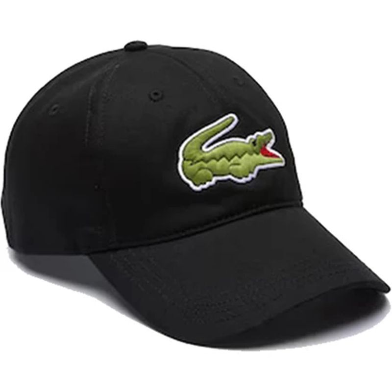 BLACK BASEBALL CAP ALIGATOR APPLIQUE / RK8217-52-031