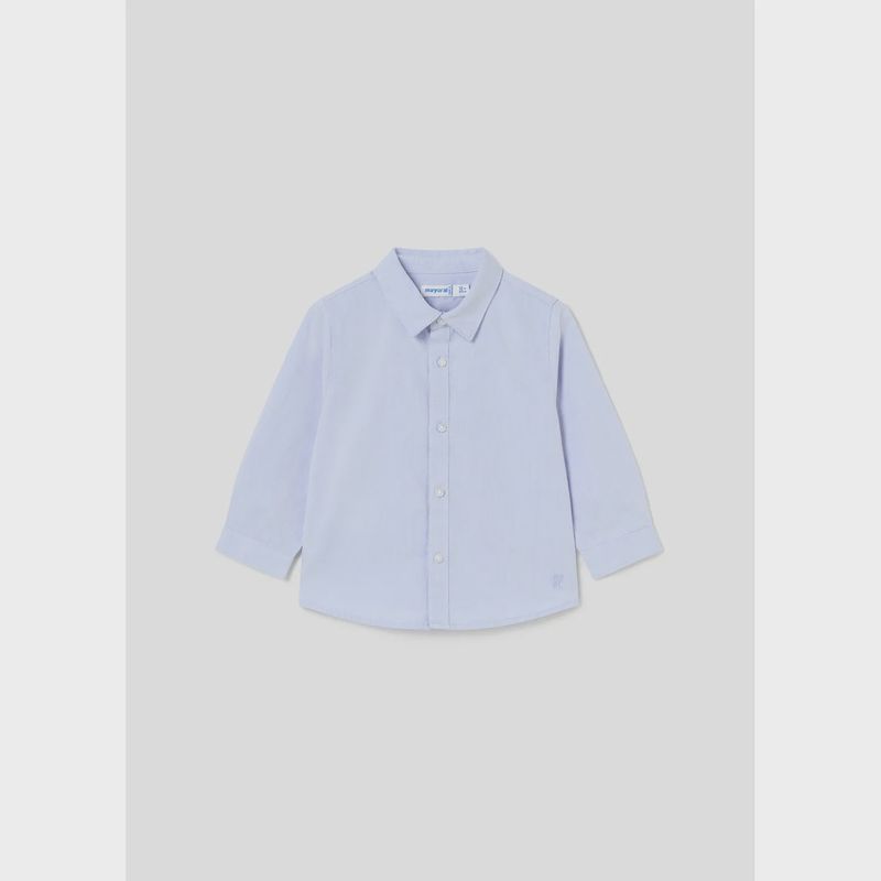LIGHT BLUE SHIRT LONG SLEEVE / 124-022