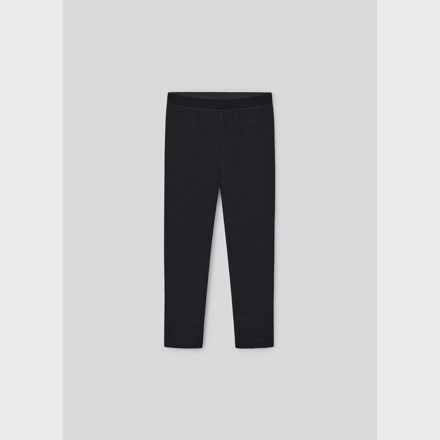 BLACK PRINTED LEGGING BLACK ON BLACK / 4702-040