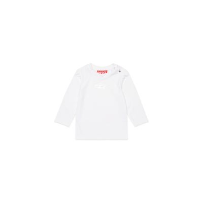 WHITE TSHIRT GIRL LONG SLEEVE / K00563-K100