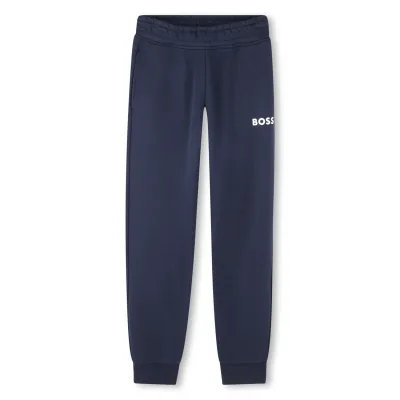NAVY SWEAT PANT SMALL WHT LOGO / J51153-849