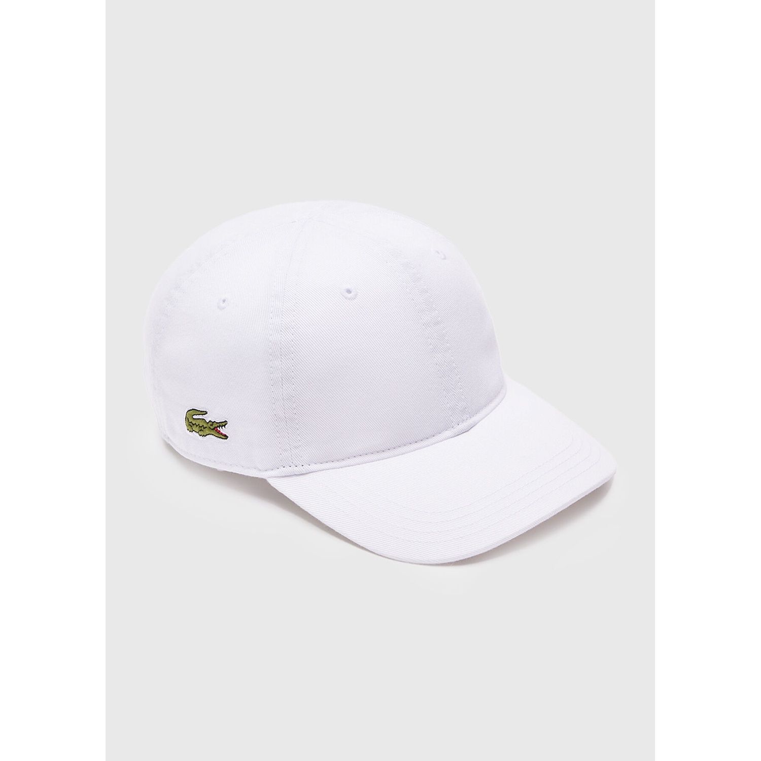 WHITE BASEBALL CAP ALIGATOR LOGO / RK3106-001