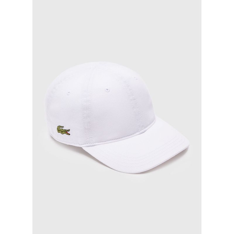 WHITE BASEBALL CAP ALIGATOR LOGO / RK3106-001