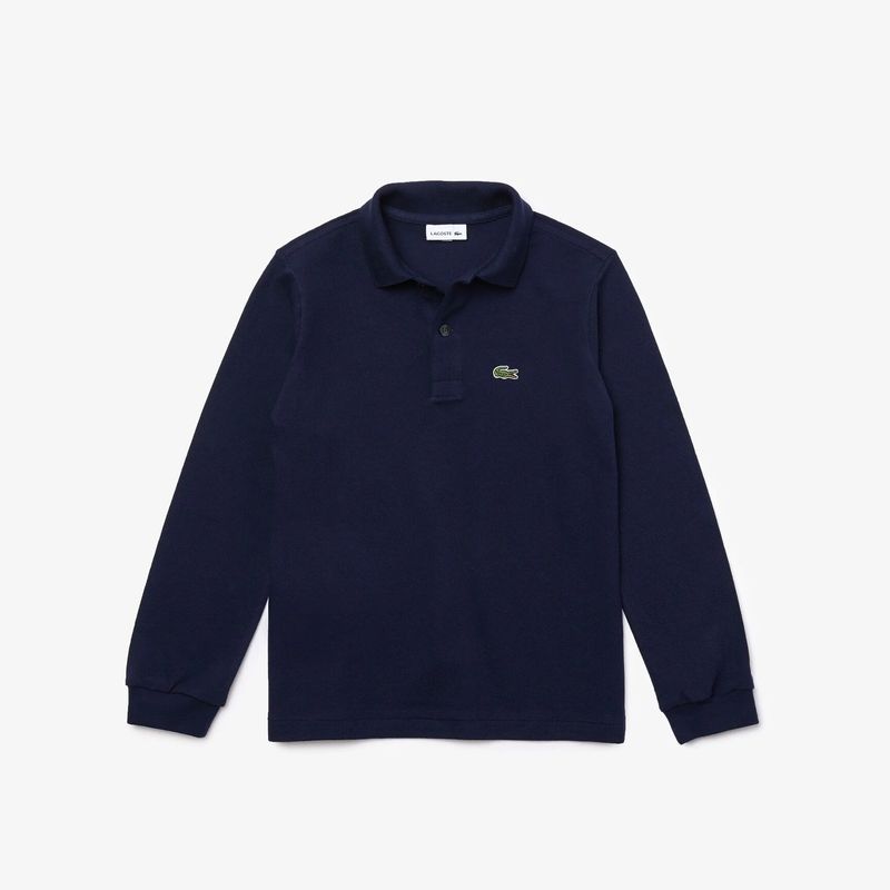 NAVY POLO TOP LONG SLEEVE / PJ8915-166