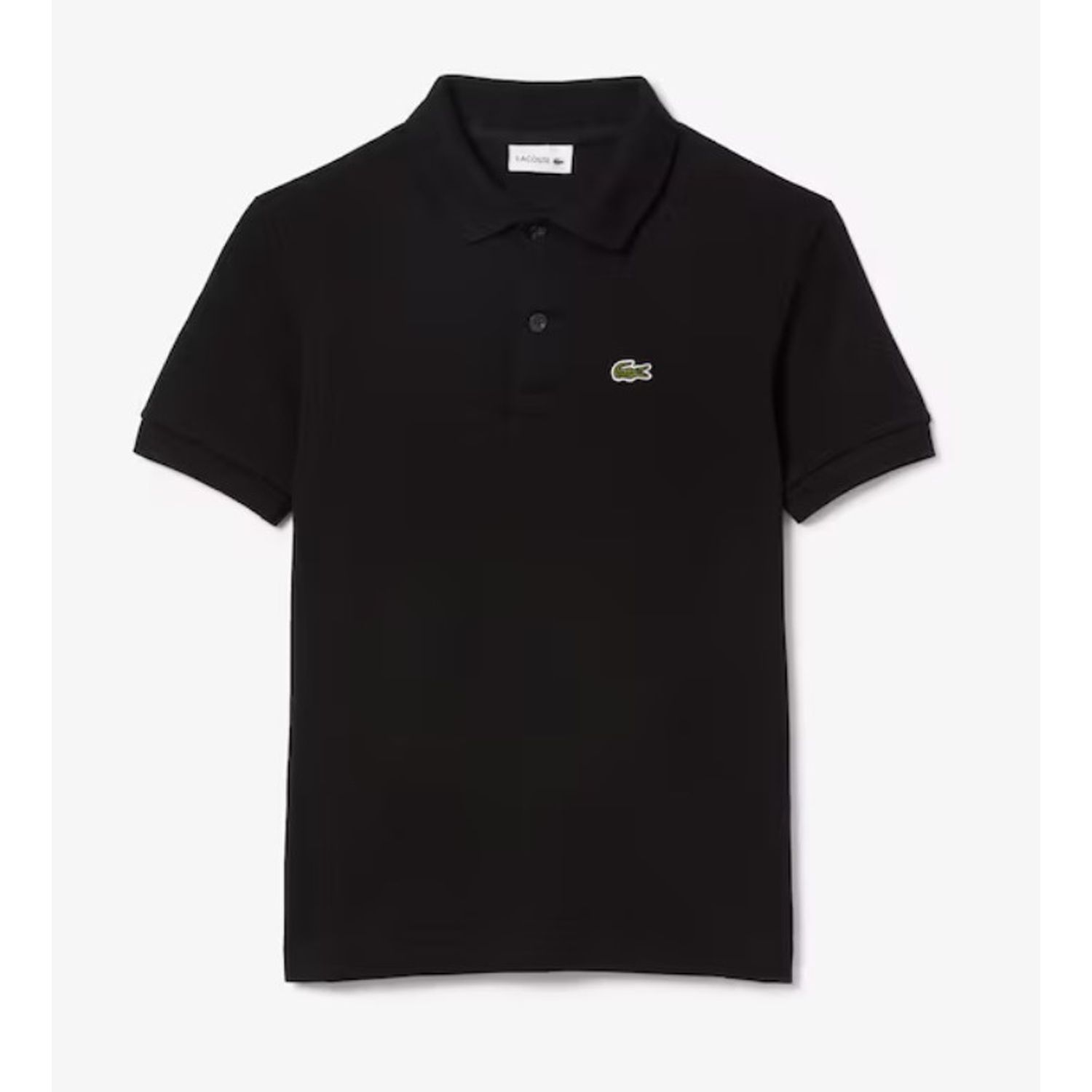 BLACK POLO TOP SHORT SLEEVE / PJ2909-031
