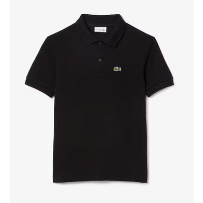 BLACK POLO TOP SHORT SLEEVE / PJ2909-031