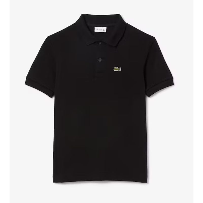 BLACK POLO TOP SHORT SLEEVE / PJ2909-031