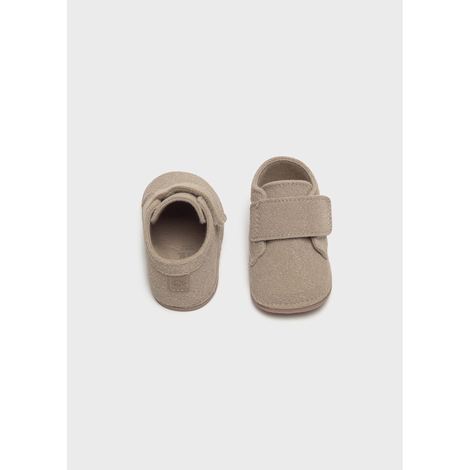 LIGHT BROWN DESERT BOOTS VELCRO CLOSURE / 9784-021