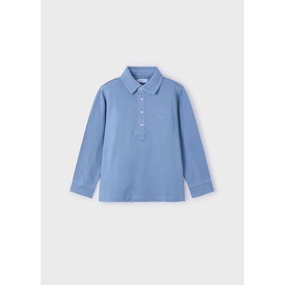 ICEBLUE POLO TOP LONG SLEEVE / 4101-033